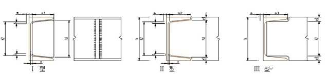 热轧普通槽钢的连接尺寸