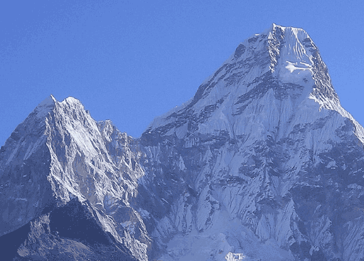 珠穆朗玛峰高多少米,世界最高峰